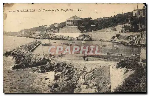 Cartes postales Marseille La Corniche Le Prophete