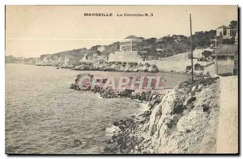 Cartes postales Marseille La Corniche