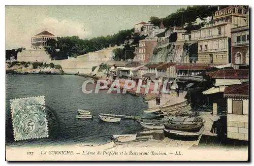 Ansichtskarte AK La Corniche l'Anse du Prophete et le Restaurant Roubion