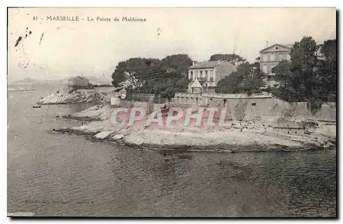 Ansichtskarte AK Marseille La Pointe de Maldorme