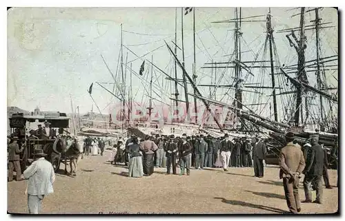 Cartes postales Marseille Bateaux