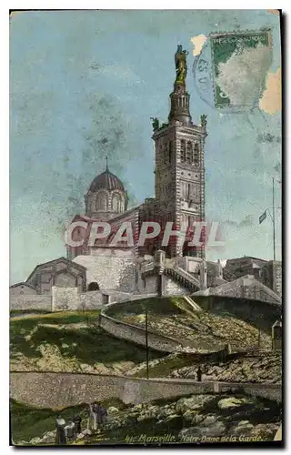 Cartes postales Marseille Notre Dame de la Garde