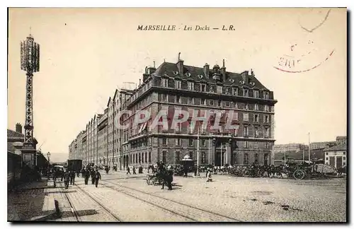 Cartes postales Marseille Les Docks