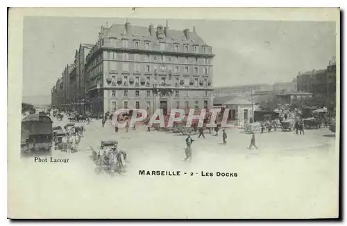 Cartes postales Marseille Les Docks