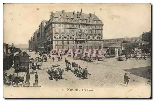 Cartes postales Marseille Les Docks