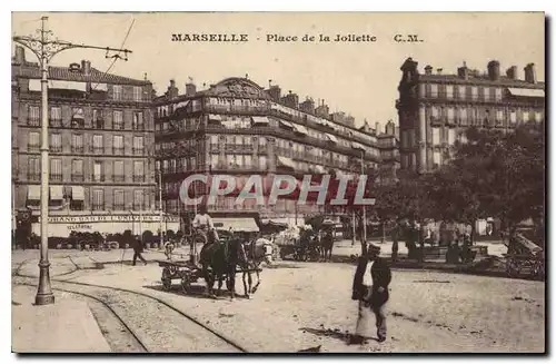 Cartes postales Marseille Place de la Joliette