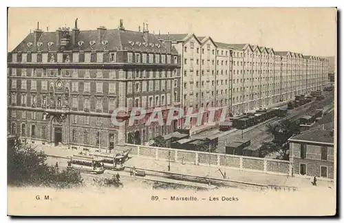 Cartes postales Marseille Les Docks