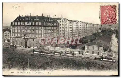 Ansichtskarte AK Marseille Les Docks