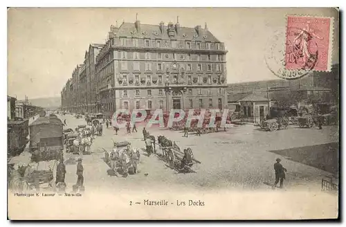 Cartes postales Marseille Les Docks