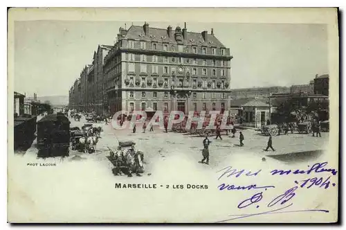 Cartes postales Marseille Les Docks