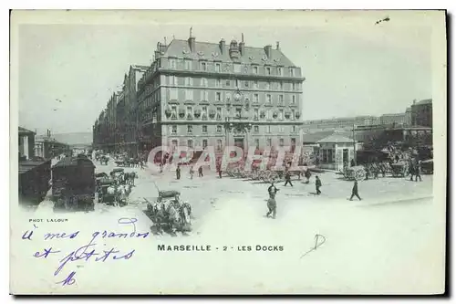 Cartes postales Marseille Les Docks