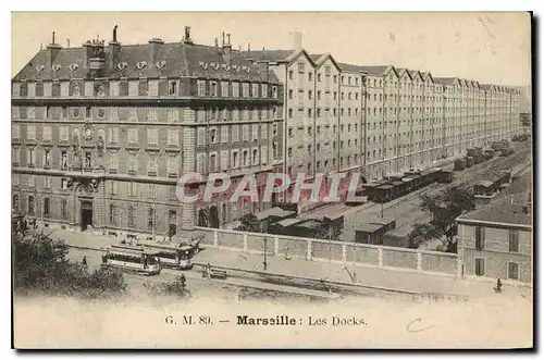 Cartes postales Marseille Les Docks