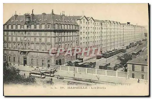 Cartes postales Marseille Les Docks