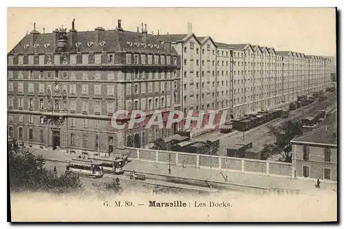 Cartes postales Marseille Les Docks