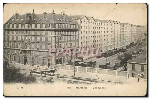 Cartes postales Marseille Les Docks