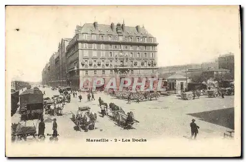 Cartes postales Marseille Les Docks