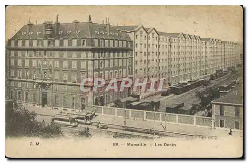 Cartes postales Marseille Les Docks