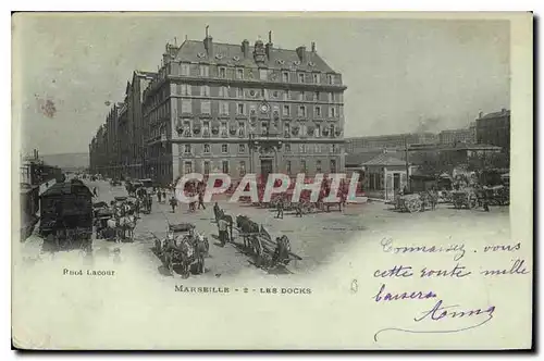 Cartes postales Marseille Les Docks