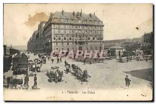 Cartes postales Marseille Les Docks