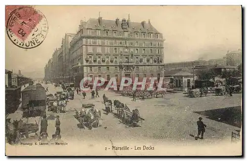 Cartes postales Marseille Les Docks