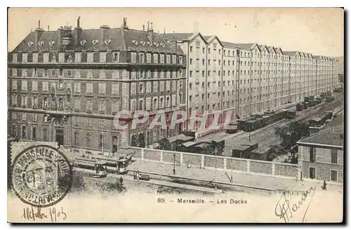 Cartes postales Marseille Les Docks