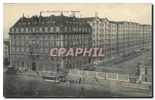 Cartes postales Marseille Les Docks