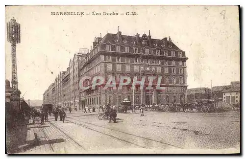 Cartes postales Marseille Les Docks