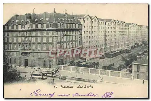 Cartes postales Marseille Les Docks