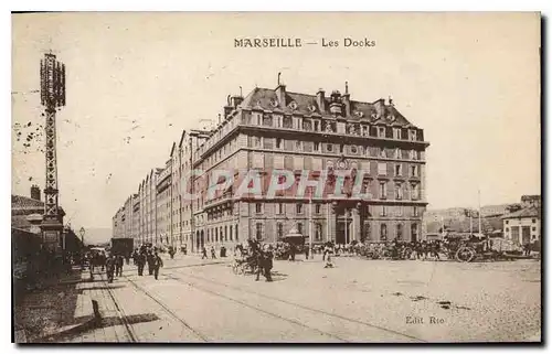 Cartes postales Marseille Les Docks