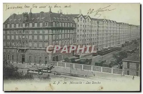 Cartes postales Marseille Les Docks