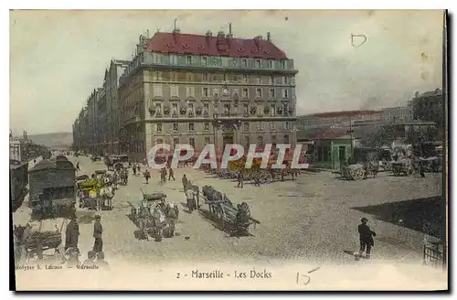 Cartes postales Marseille Les Docks