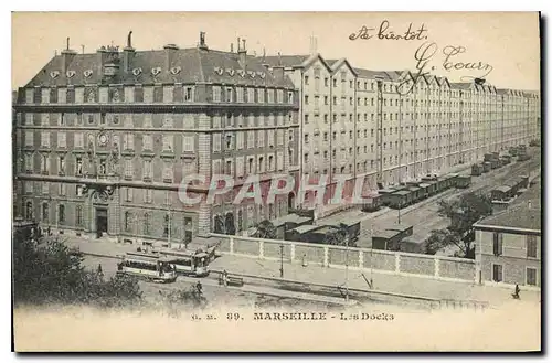 Cartes postales Marseille Les Docks