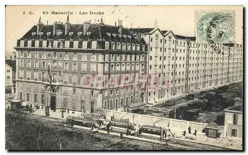 Cartes postales Marseille Les Docks