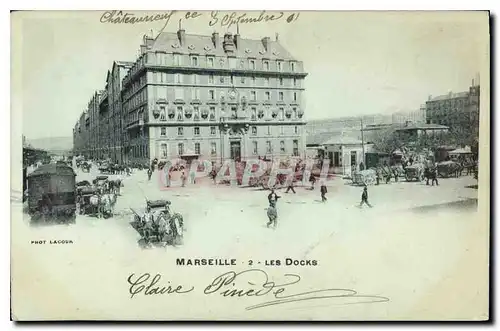 Cartes postales Marseille Les Docks