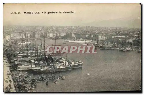 Cartes postales Marseille Vue generale du Vieux Port