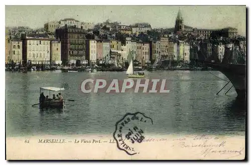 Cartes postales Marseille Le Vieux Port