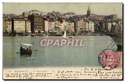 Cartes postales Marseille Le Vieux Port