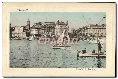 Cartes postales Marseille Quai de la Fraternite