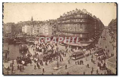 Cartes postales Marseille la rue de la Republique