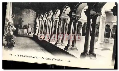 Cartes postales Aix en Provence le Cloitre XI siecle