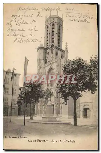 Cartes postales Aix en Provence la Cathedrale