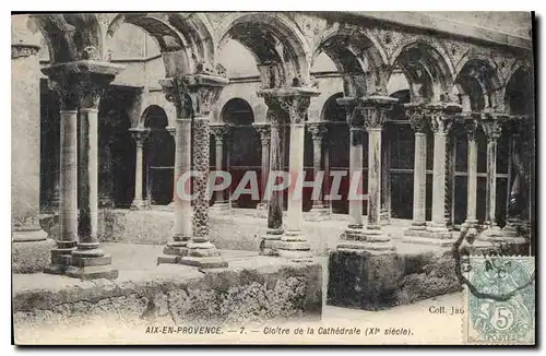 Cartes postales Aix en Provence Cloitre de la Cathedrale XI siecle