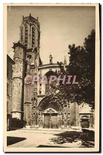 Ansichtskarte AK Aix en Provence B du R Cathedrale Saint Sauveur