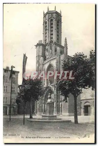 Cartes postales Aix en Provence la Cathedrale