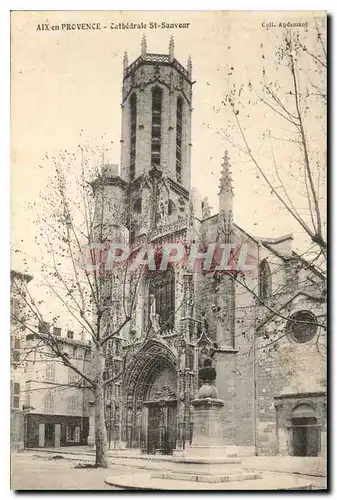 Cartes postales Aix en Provence Cathedrale St Sauveur