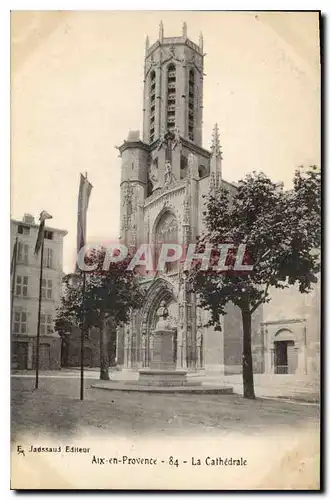 Cartes postales Aix en Provence la Cathedrale