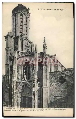 Cartes postales Aix Saint Sauveur