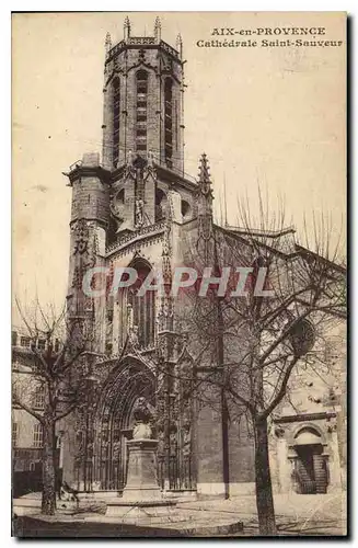 Cartes postales Aix en Provence Cathedrale Saint Sauveur