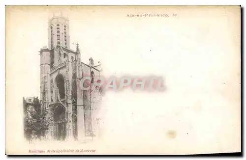 Cartes postales Aix en Provence Basilique Metropolitaine St Sauveur