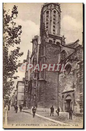 Cartes postales Aix en Provence la Cathedrale St Sauveur